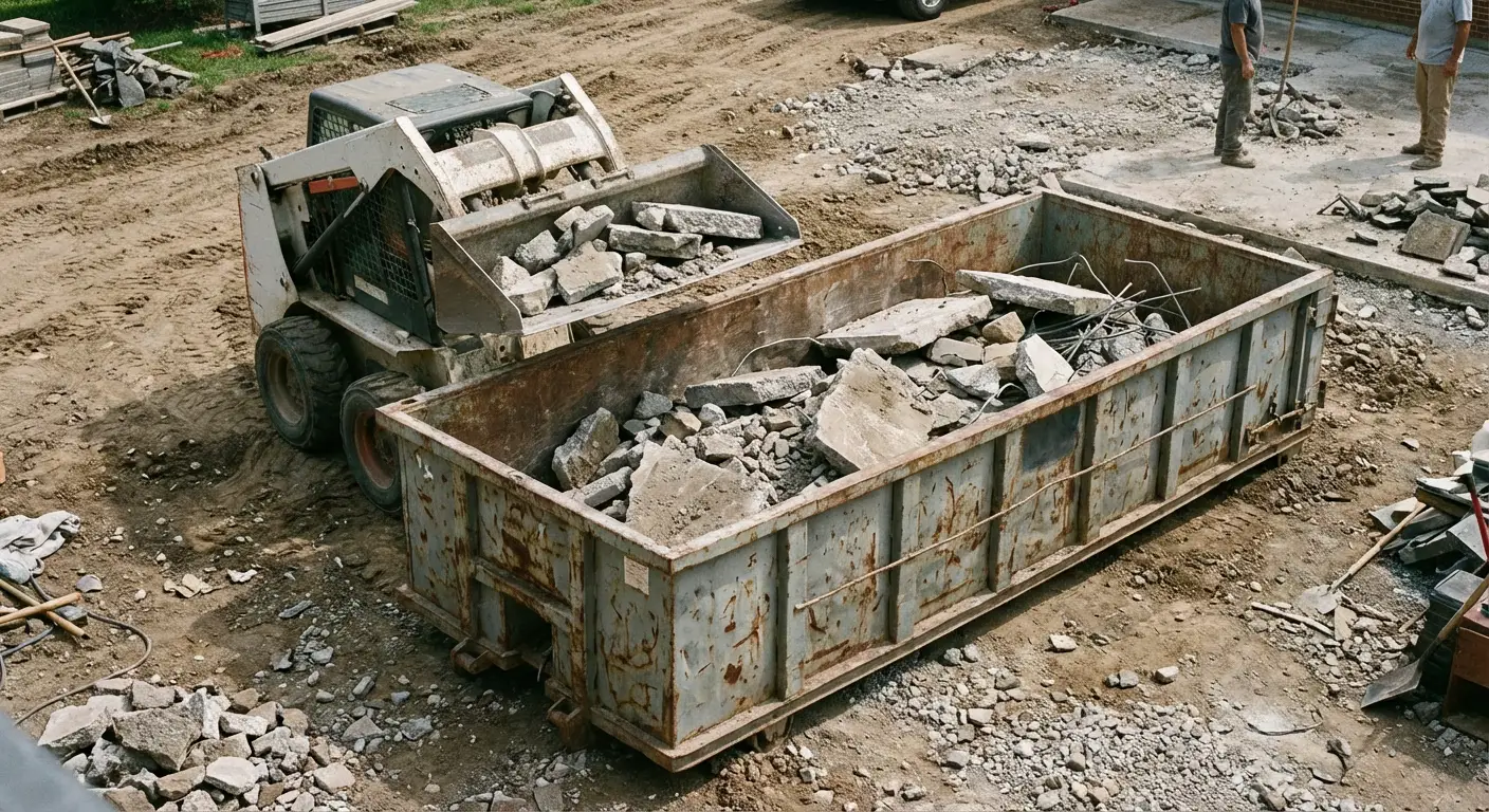 Heavy Concrete Patio Removal in Omaha, NE