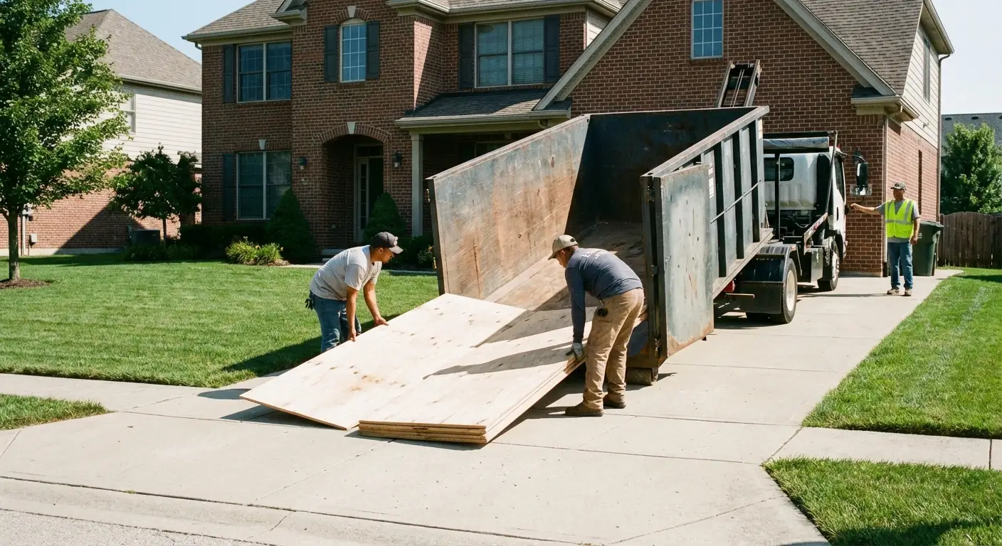 Aksarben Dumpster Rental safety standards visualization in Omaha, NE
